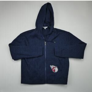 NEW medium Cleveland Guardians MLB full-zip fleece hoodie, WEAR Erin Andrews